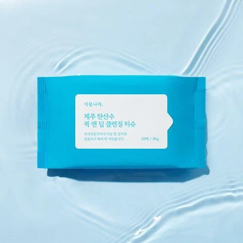 Shingmulnara Jeju Sparkling Water Quick and Deep Cleansing Tissues product image