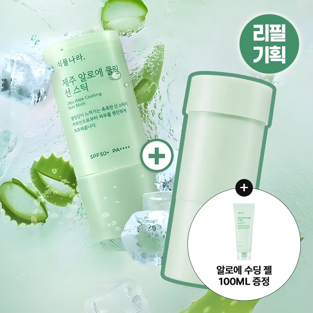 Shingmulnara Jeju Aloe Cooling Sun Stick with Aloe Gel product image