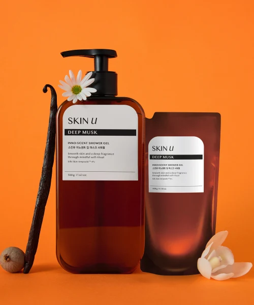 Skin U Innocent Deep Musk Shower Gel, Bottle