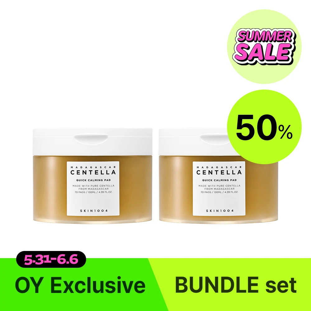 SKIN1004 Madagascar Centella Quick Calming Pads Duo