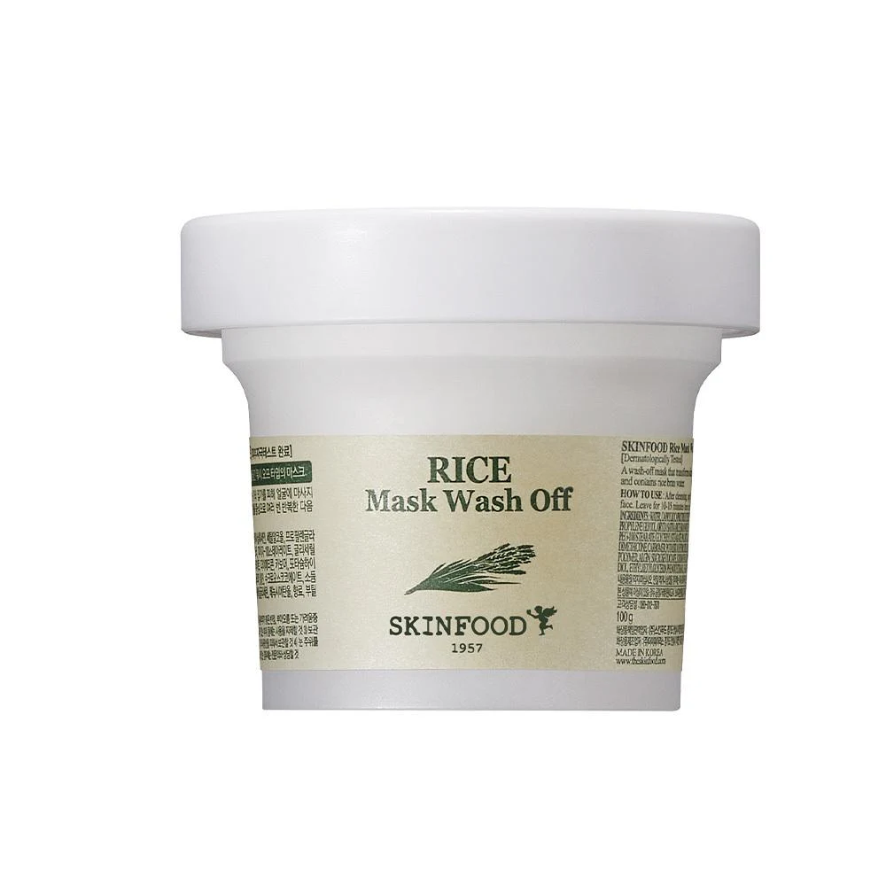 SKINFOOD Rice Wash-Off Mask Pack