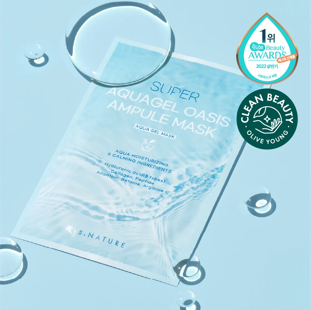 S.NATURE Super Aqua Gel Oasis Ampoule Sheet Mask product image