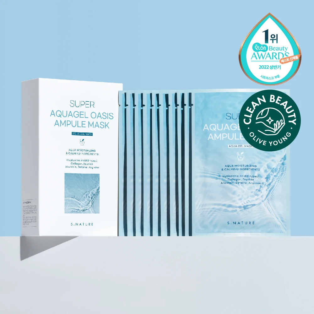 S.NATURE Super Aqua Gel Oasis Ampoule Sheet Mask product image