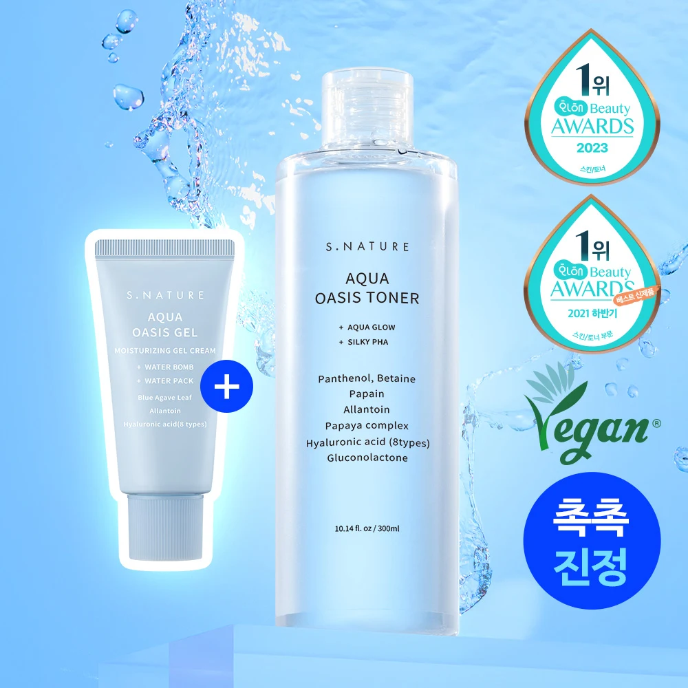 S.NATURE Aqua Oasis Toner with Gel Cream product image