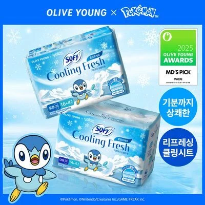 Sofy Pokemon Edition Cooling Fresh Pads product image