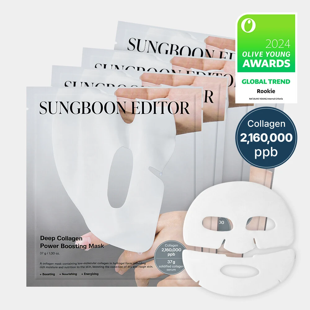 SUNGBOON EDITOR Deep Collagen Power Boosting Sheet Mask product image