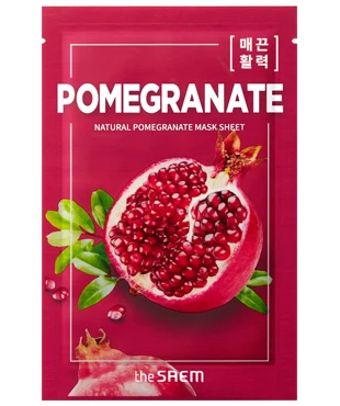 The Saem Natural Pomegranate Sheet Mask