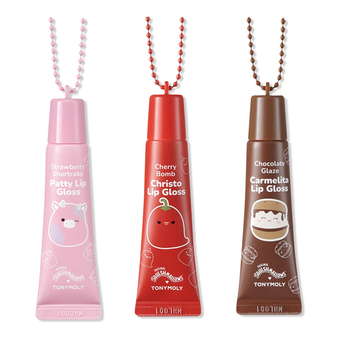 TONYMOLY Squishmallows Flavor-ite Friends Lip Gloss Trio product image