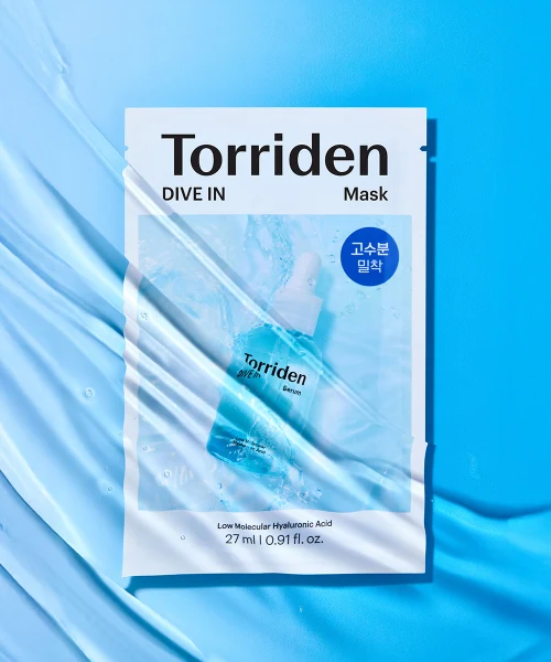 Toriden DIVE-IN Low-Molecular Hyaluronic Acid Sheet Mask + 1 Bonus Mask