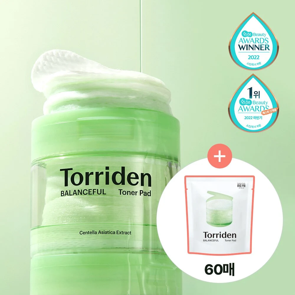 Torriden Balanceful Cica Toner Pad Pack