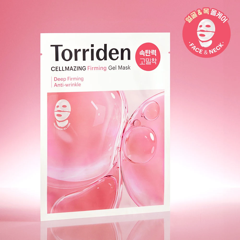 Torriden Cellmazing Firming Gel Mask Sheet for Face and Neck product image