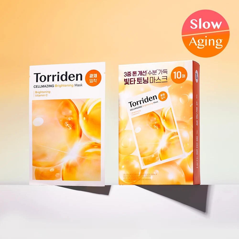Torriden Cellmazing Vita C Brightening Sheet Mask 10-Pack