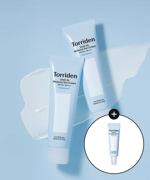 Torriden Dive-In Moisture Sun Cream Duo with Mini Sun Serum product image