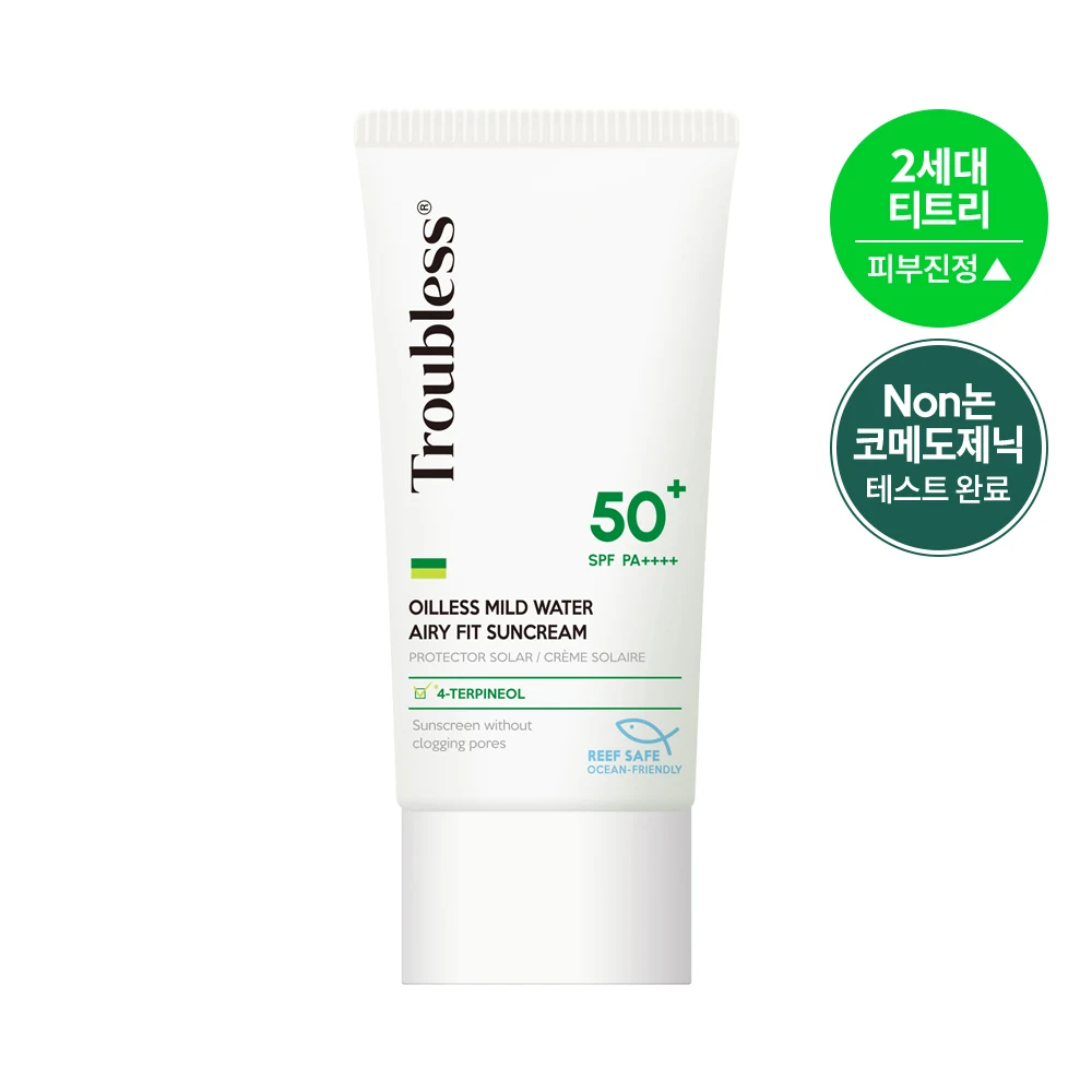 Troubless Oilless Mild Water Airy Fit Sun Cream product image