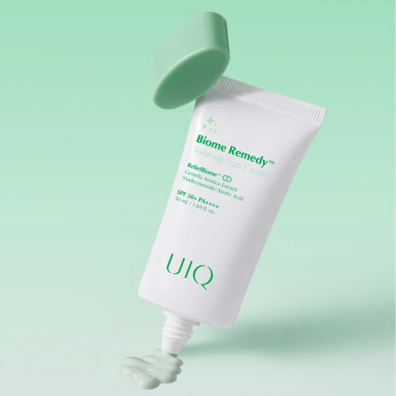 UIQ Biome Remedy Green Tone-Up Sun Cream product image