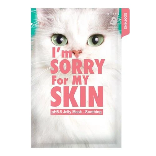 Ultru I'm Sorry For My Skin pH 5.5 Soothing Jelly Sheet Mask