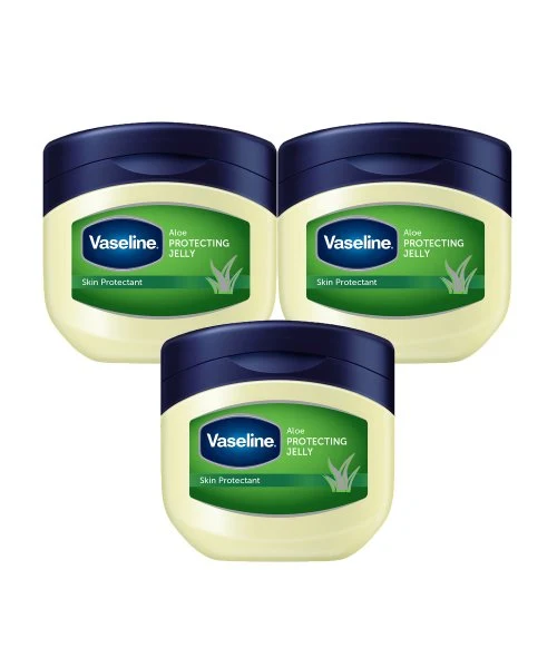 Vaseline Aloe Protecting Jelly, 3-Pack