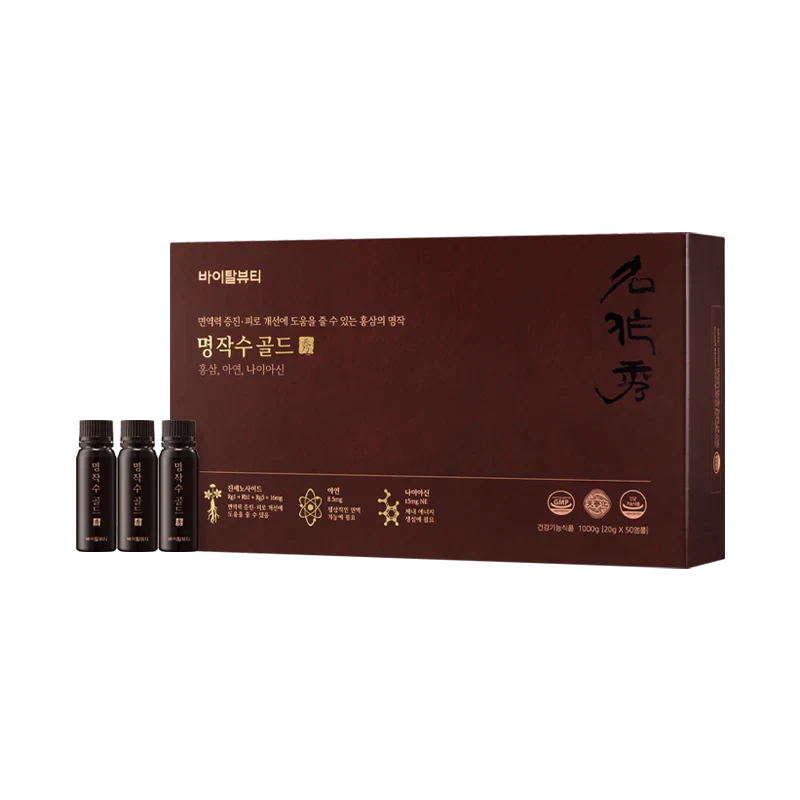 VITALBEAUTIE Red Ginseng Gold 50-Count Wellness Supplement product image