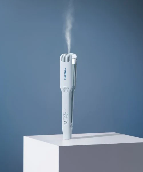 VODANA Moisture Steam Wide Flat Iron in Blue Gray product image