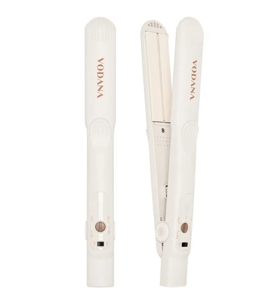 VODANA Soft Bar Flat Iron in Ivory Mood with Treatment product image
