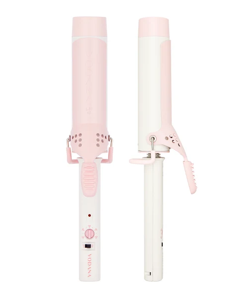 VODANA Glam Wave Curling Iron 36mm in Strawberry Cream product image