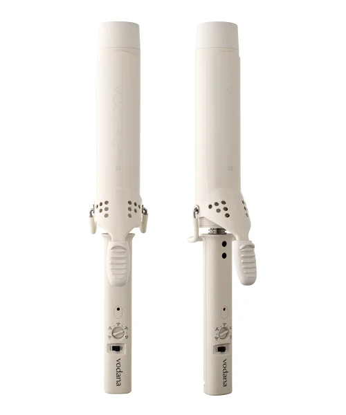 VODANA Glam Wave Long Barrel Curling Iron 38mm in Ivory Mood product image