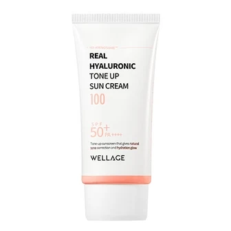 WELLAGE Real Hyaluronic Tone-Up Sun Cream product image